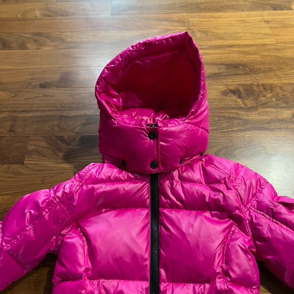 BNWOT S13 Glossy Pink Puffer Jacket Sz 12 Girls - Picture 7 of 10
